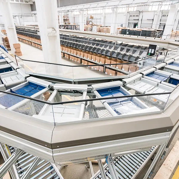 Automatically processing returns in the warehouse